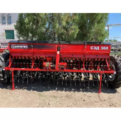 Сівалка зернова СЗ-3,6 (СЗД 360.00) редукторна з загортачами